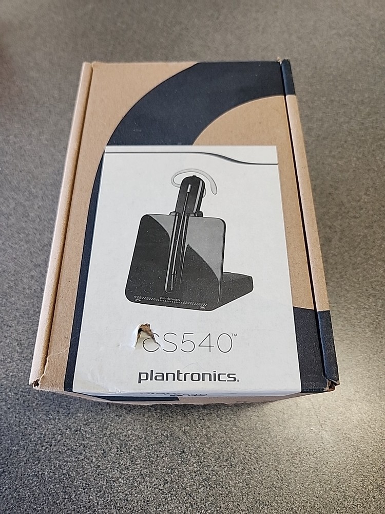 PLANTRONICS Poly CS540 Wireless DECT Headset - Black