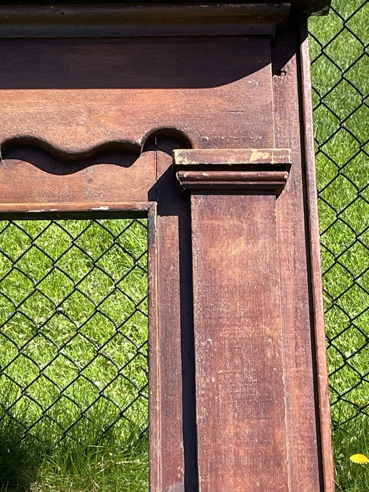 fireplace mantle