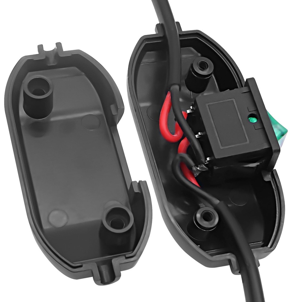 XMSJSIY Inline Cord Switch 12V 24V/3A Toggle ON/Off Rocker Button Switch...