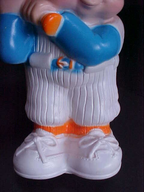 Baseball Player Coin Bank + Baseball Candy Container