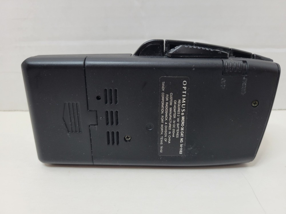 Optimus 2 Speed MICROCASSETTE Recorder Micro 36 USED *TESTED WORKS*