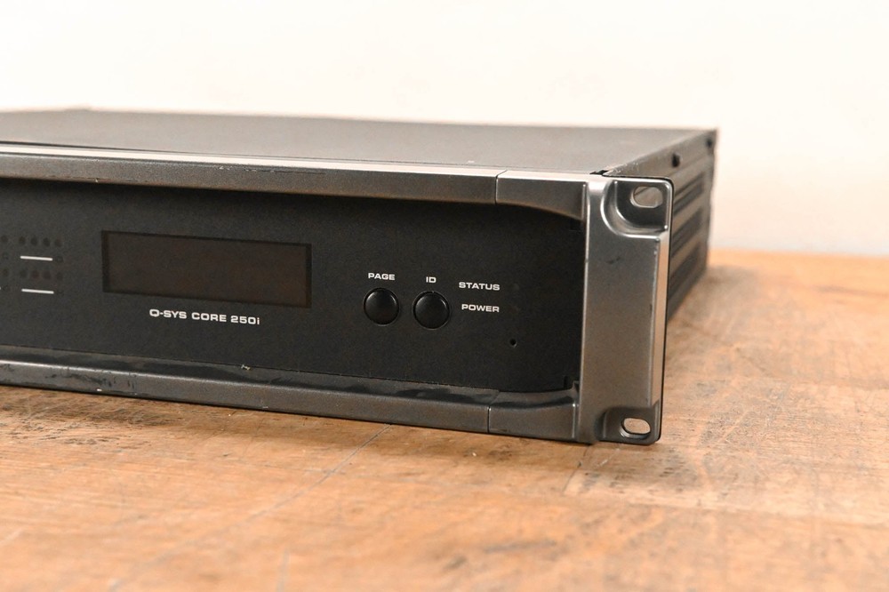 QSC Q-SYS Core 250i Integrated System Processor CG01H55