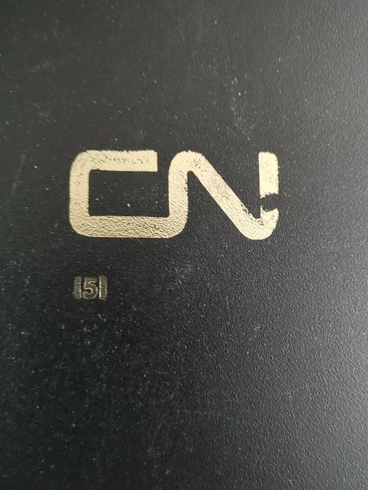 CN Black Vintage 3 Ring Binder