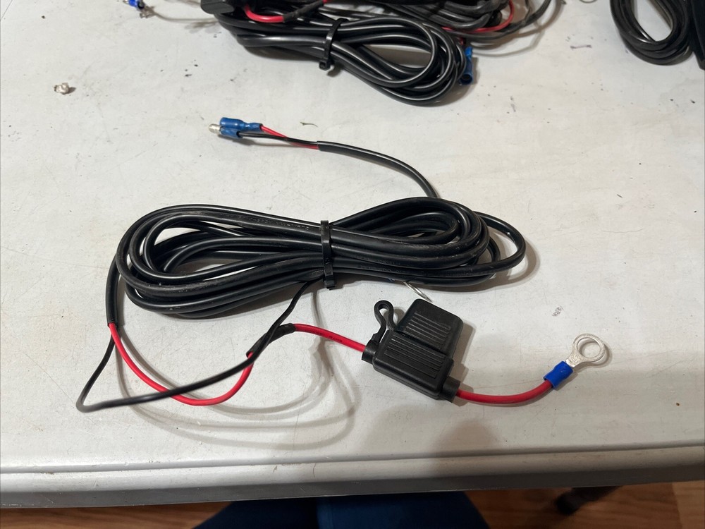 Mighty Mule Power Cord Has Blue Ends