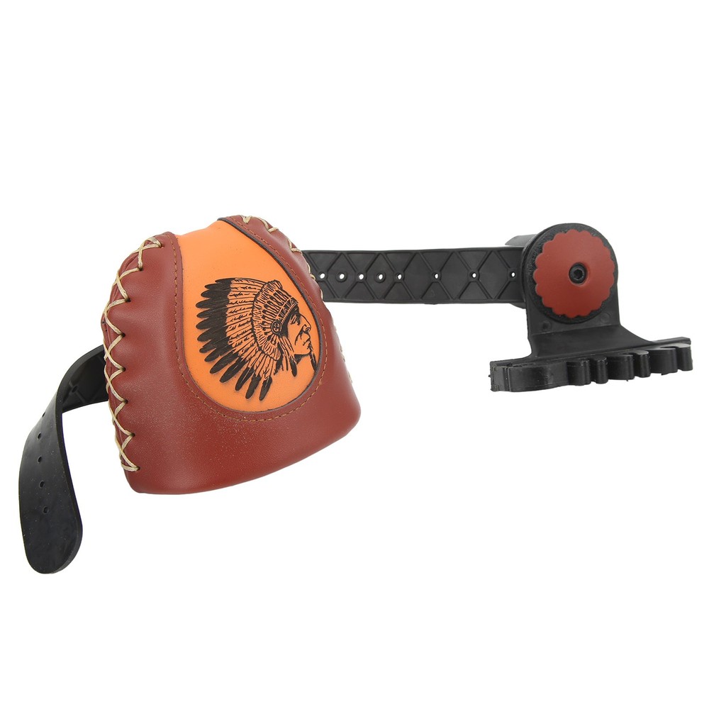 Quiver Quick Release System 4 Arrows Brown Leather Material Quiver ↑