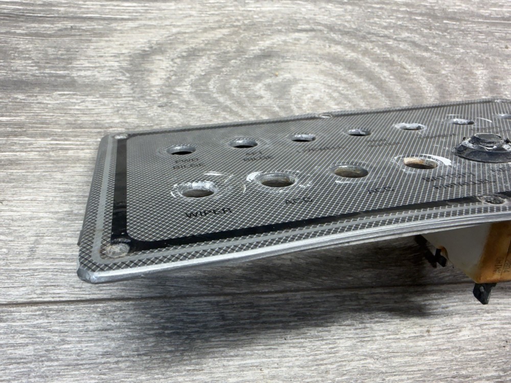 Wellcraft Boat Marine Dashboard Metal Switch Panel Breaker Panel