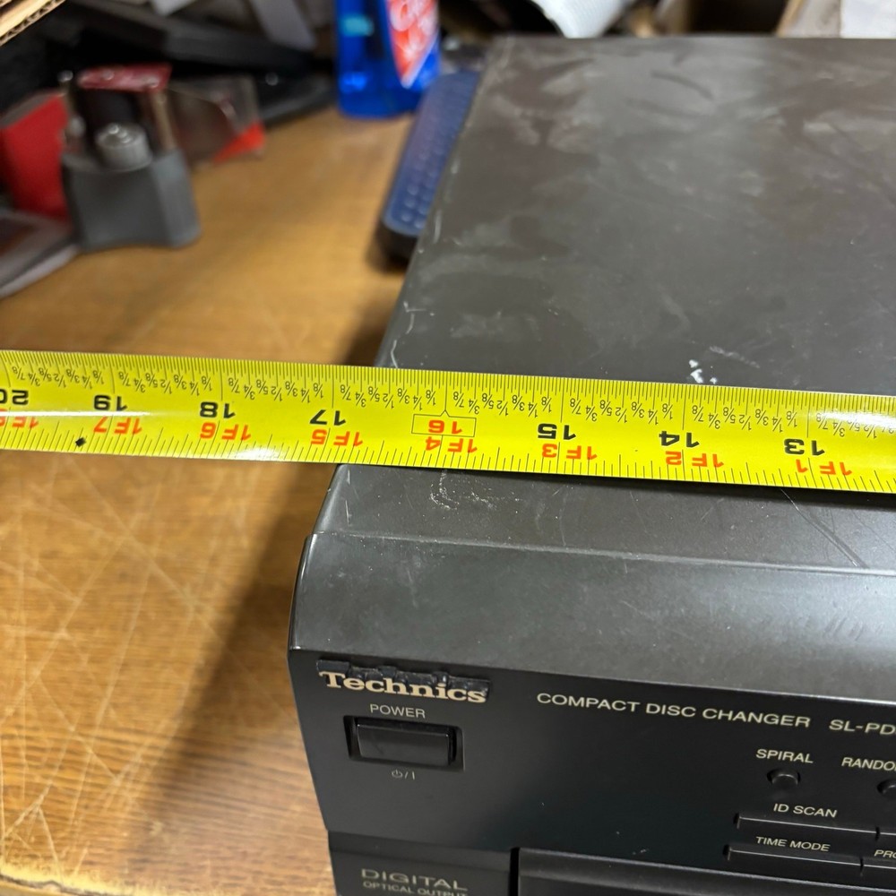 Technics SL-PD8 5 Disc Compact Disc Changer Without Remote Tested And Working