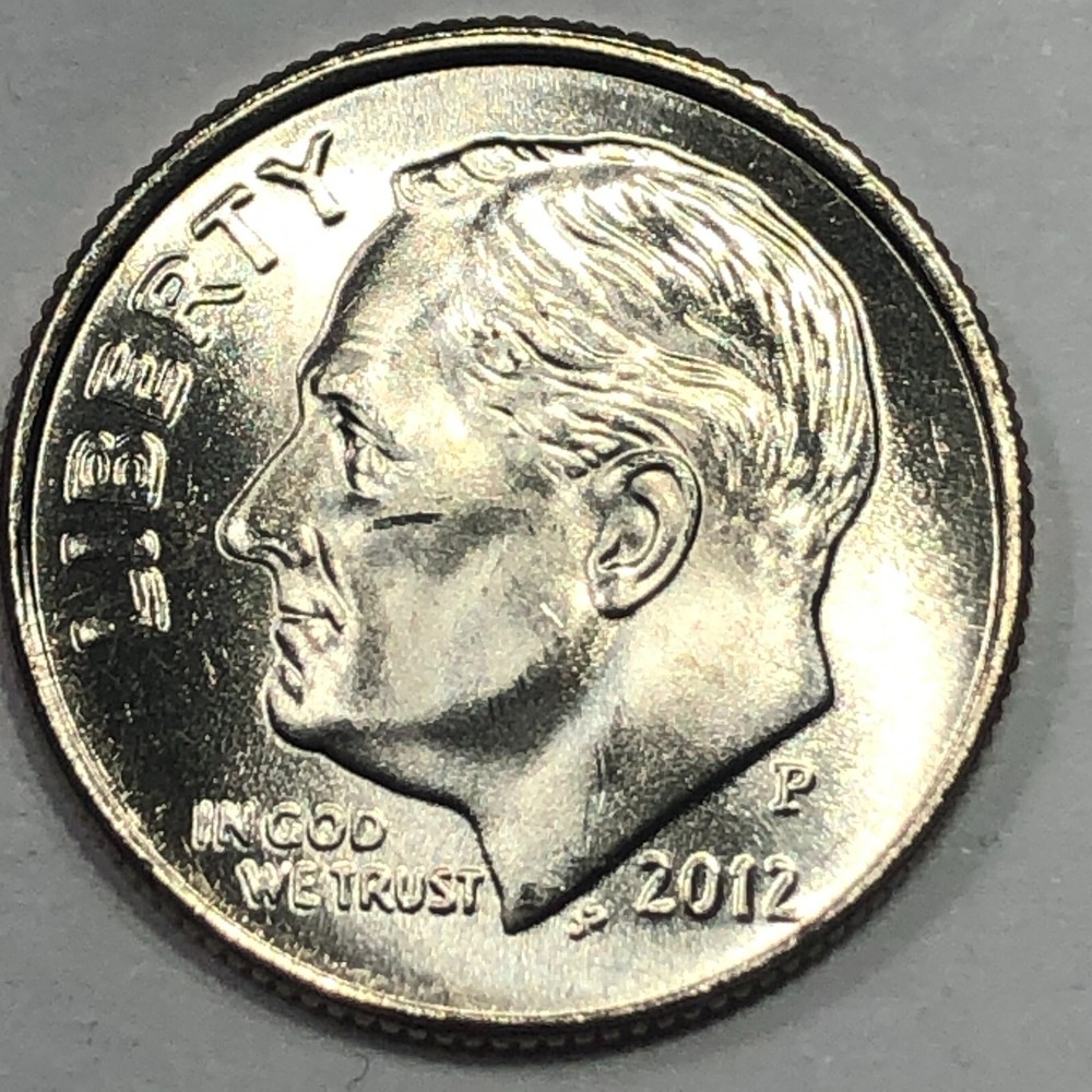 2012 P Roosevelt Dime - Brilliant Uncirculated