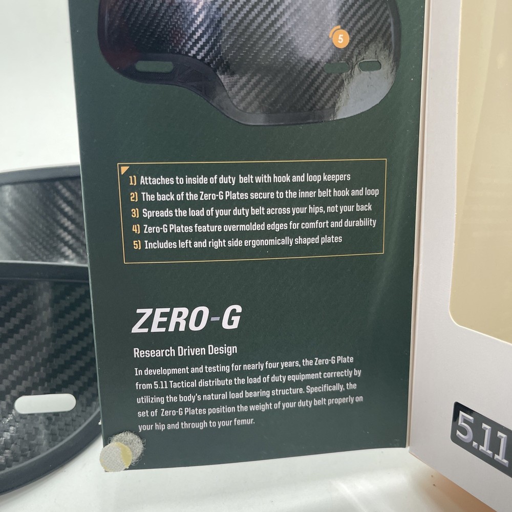 5.11 Tactical Zero-G Plates Duty Belt System
