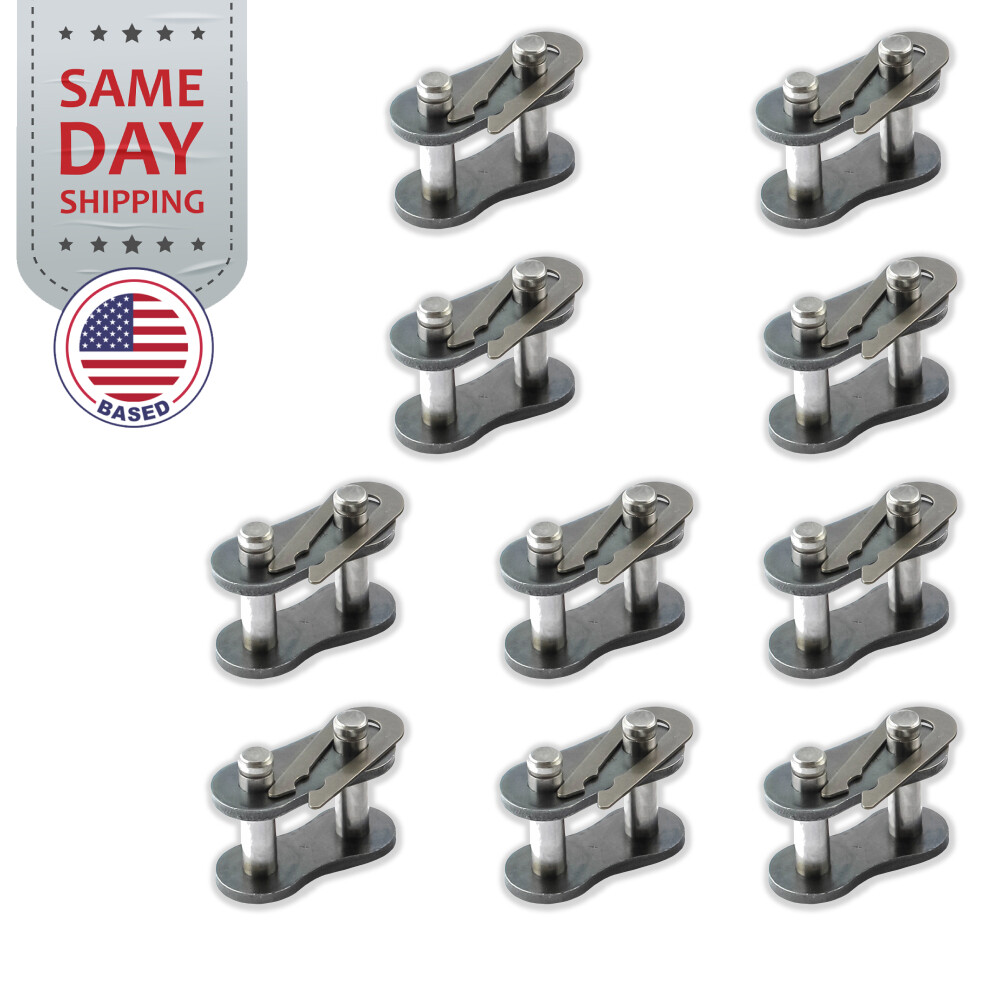 (10) #50 Roller Chain Connecting Links
