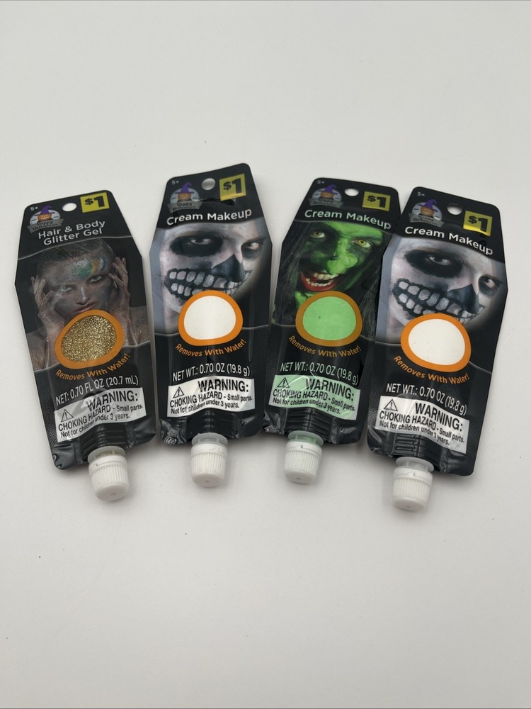 Halloween Makeup Kit 4 Pack