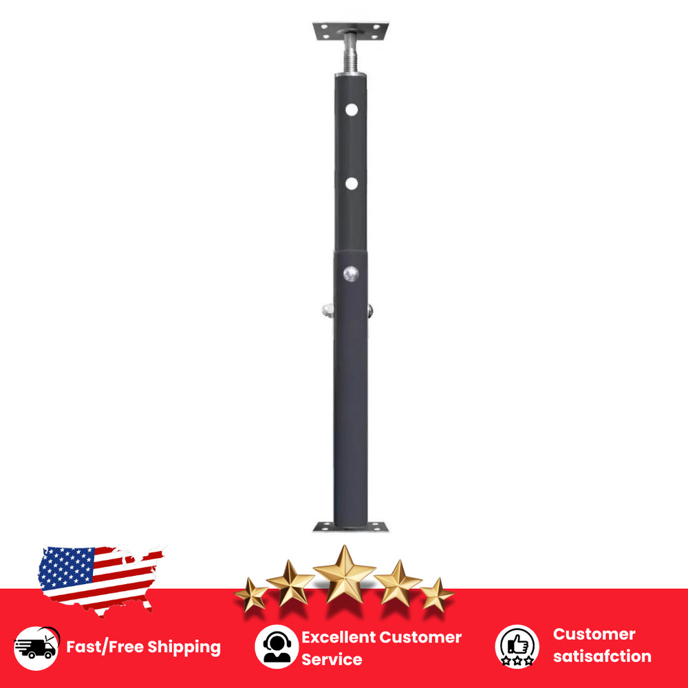 Jack Post Adjustable Floor-Support Basement Support Beam Column Pole 8 ft. 4 in