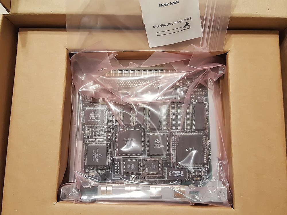 NEW - BAY NETWORKS BAYSTACK ETHERNET SNMP NMM NETWORK MODULE