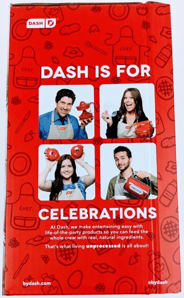 Dash Gingerbread Man Mini Waffle Maker and Cookbook Gift Set