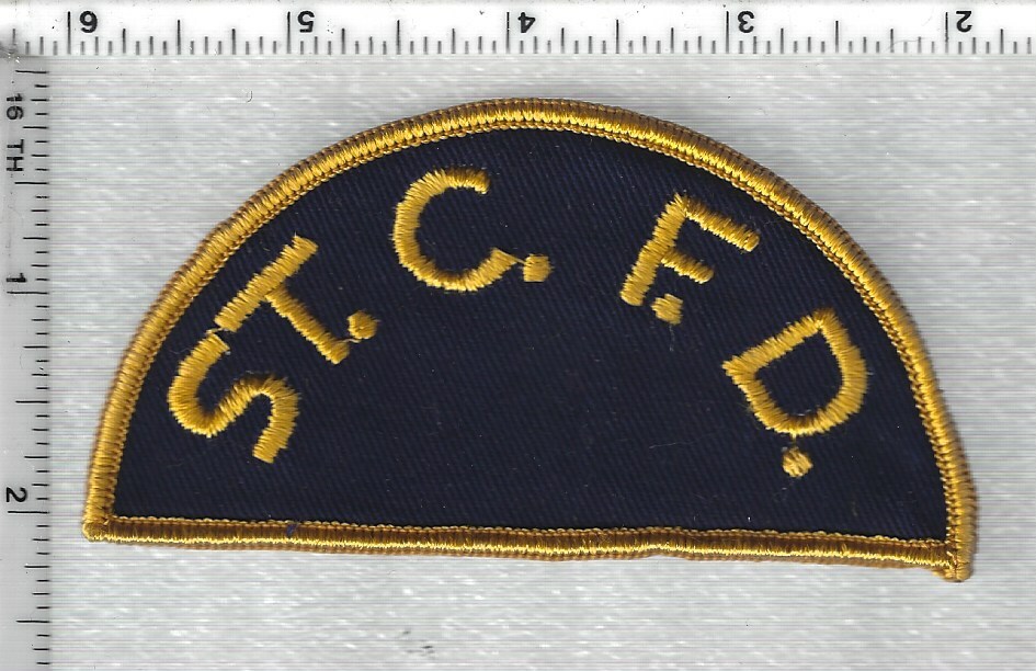 St. Catharines Fire Department (Quebec, Canada) Yellow Shoulder Patch