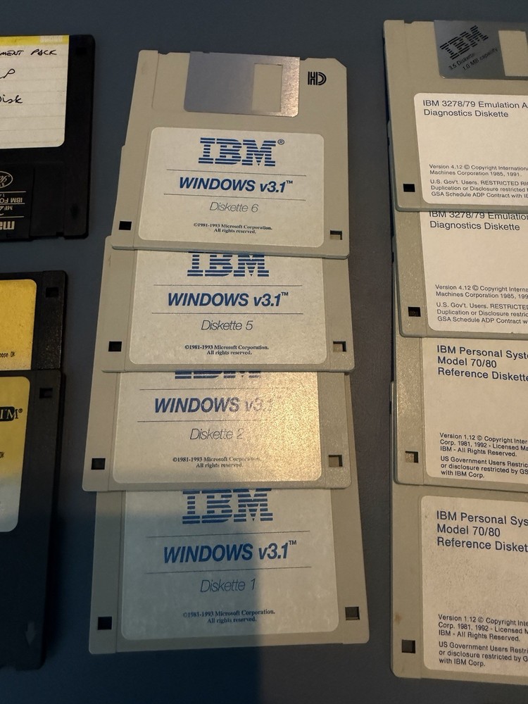 41 Floppy Disks 5.25 Utilities Programs, Boot Discs Misc IBM Blanks Software Lot