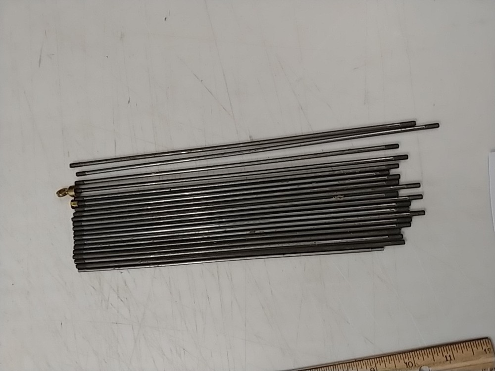 20 ASSORTED WEIGHT SHELL RODS