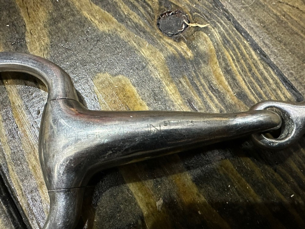 Horse Tack - 5” Hermann Eggbutt Snaffle Bit