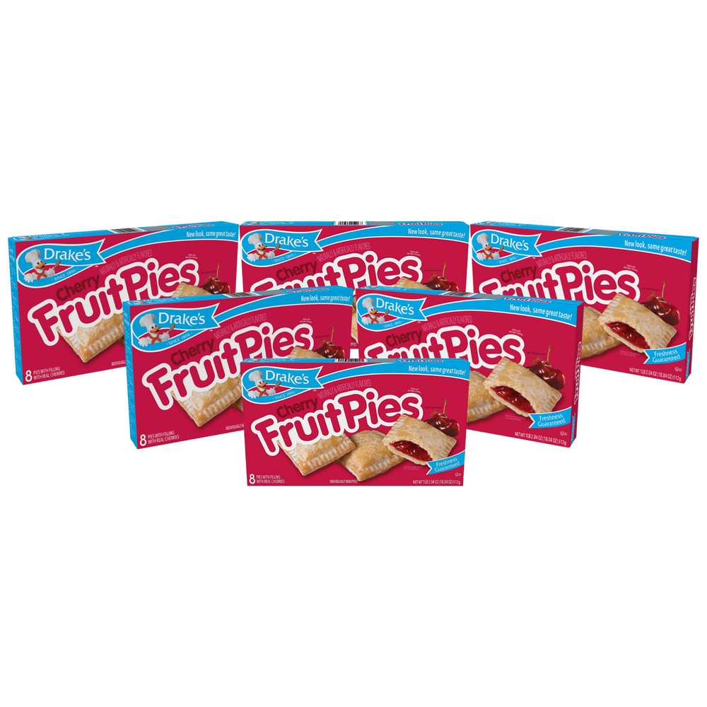 Drake's Cherry Fruit Pies (6-Boxes)