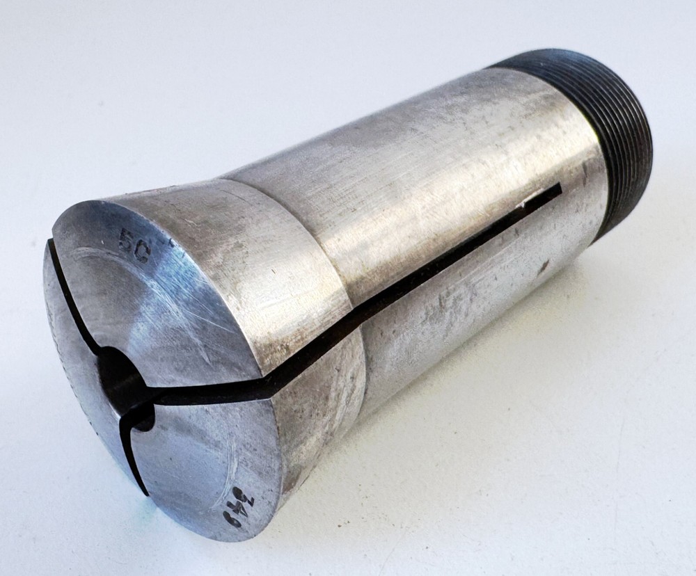 .349" HARDINGE 5C Round Collet Internal & External Threads USA