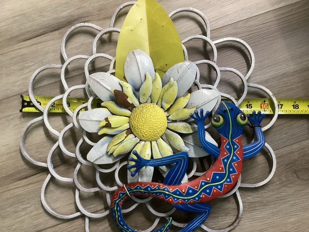 Flower Wall Art. Metal