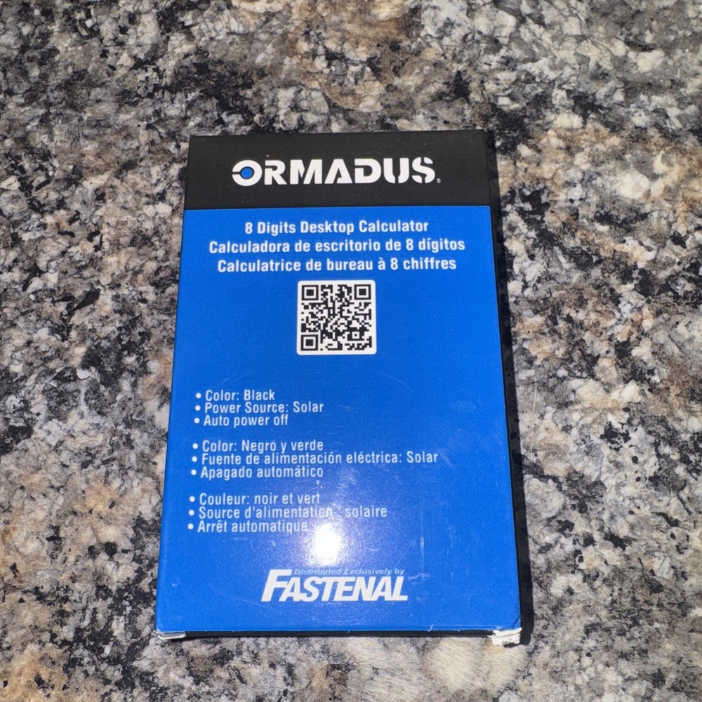 Fastened Ormadus Solar Calculator