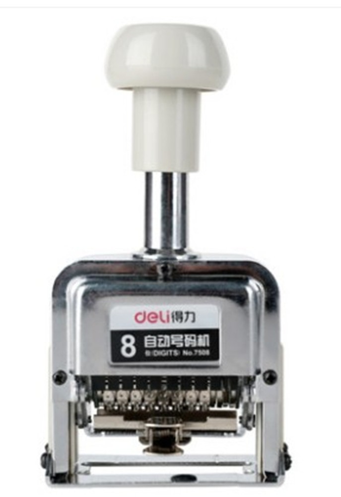 8 position automatic numbering machine Chapter Marking Machine Digital Stamp