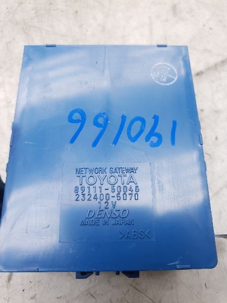 04-06 LEXUS LS430 NETWORK GATEWAY CONTROL MODULE ECM ASSEMBLY