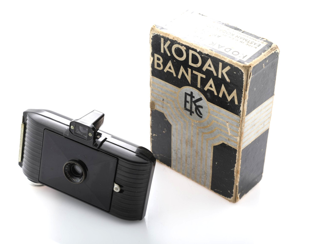 Kodak Bantam Folding Camera With Box
