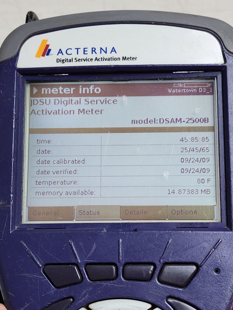 Acterna DSAM-2500B, Home Certification, Secure Sync