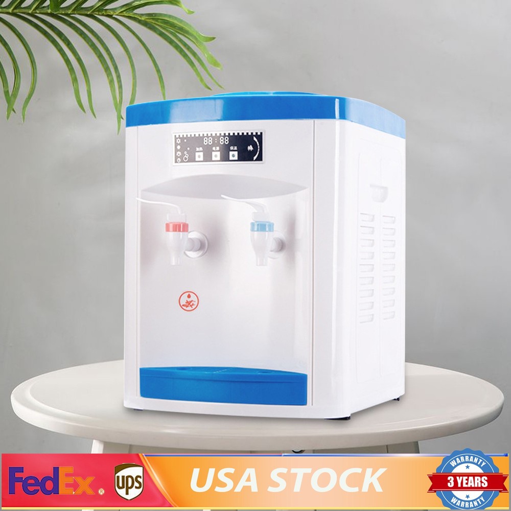 5 Gallon Hot Cold Water Dispenser Countertop Water Cooler Dispenser TOP Loading