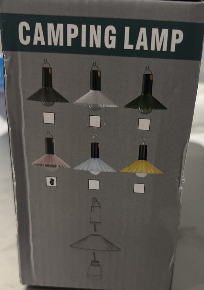 Rechargeable Type C Camping Light