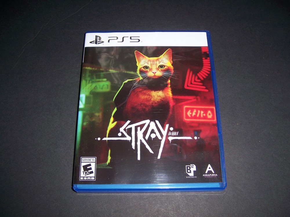 Authentic Replacement Case ONLY Stray PlayStation 5 PS5 Box