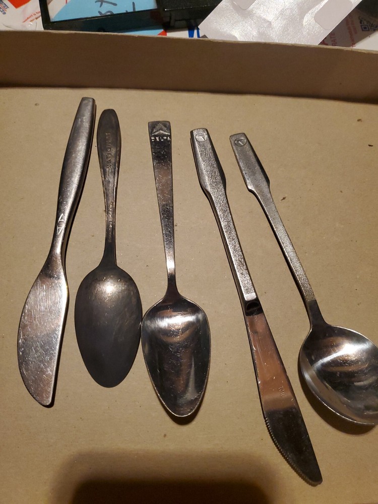American National Delta Eastern Airlines Silverware Rare