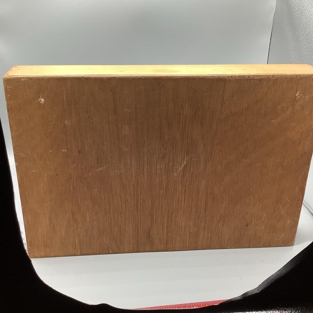 Large 30 Spool Solid Wood Custom Made Thread Rack Wall Mount, Angled Access Xl 1