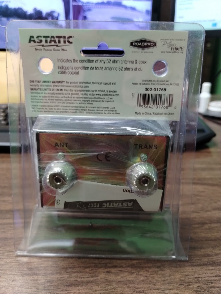 Astatic SWR Test Meter PDC7