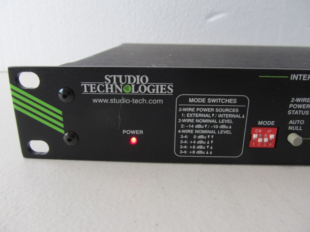 Studio Technologies 47A Interface Intercom Dual 2-Wire to 4-Wire Analog Audio