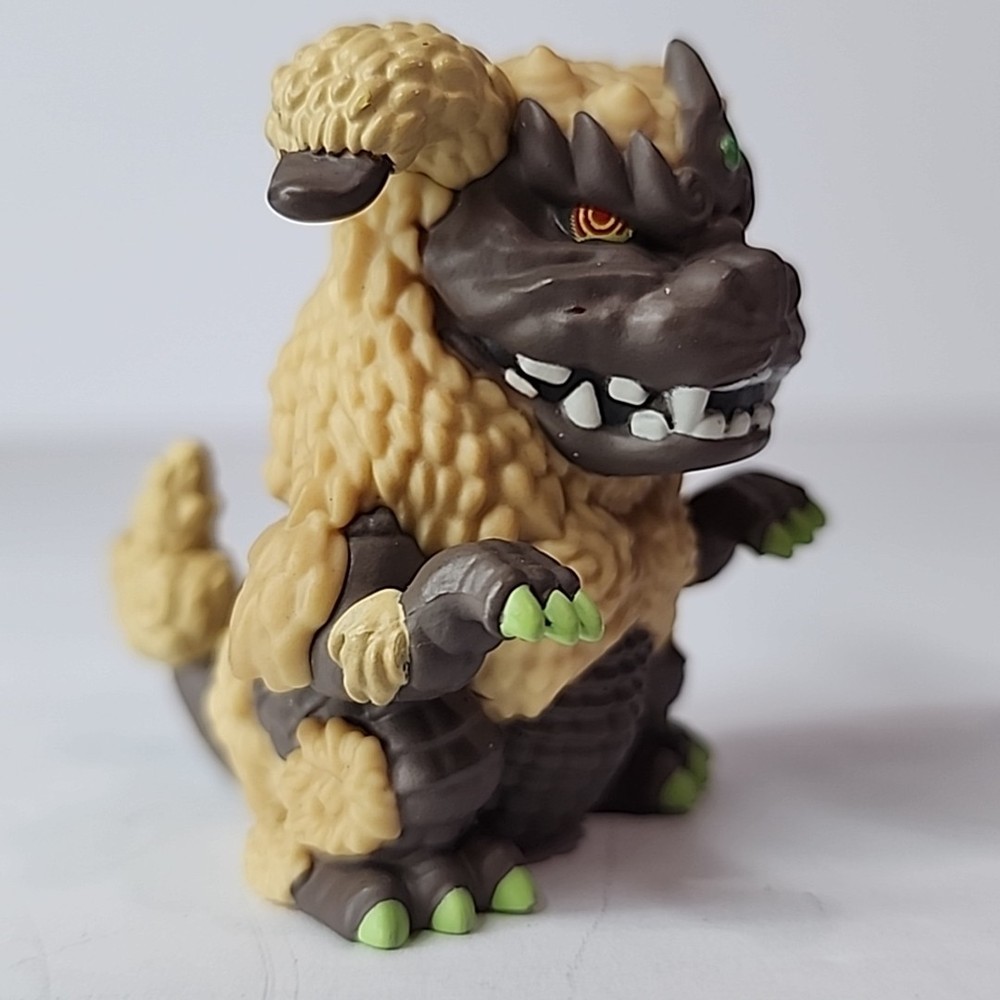 Godzilla 2" King Caesar Finger Puppet Figure Mascot SD Sofvi Toho