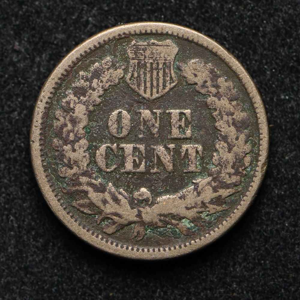 1863 C/N Indian Head Cent (ab3205)