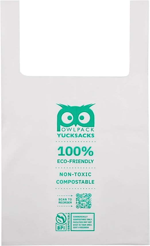 Owlpack Yucksacks Compostable 2 gal Bags - 30 count