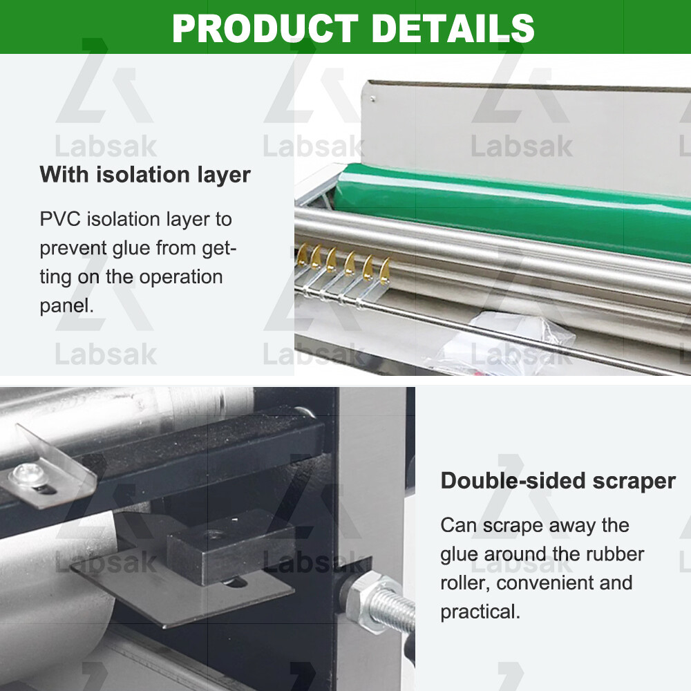 Manual Glue Applicator Cold Glue Making Machine Gluing Machine Adhesive Pasting