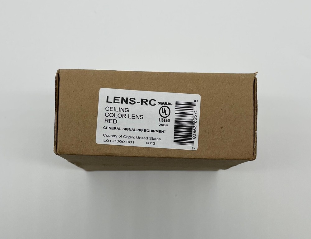 System Sensor LENS-RC - Same Day Shipping (SEALED)