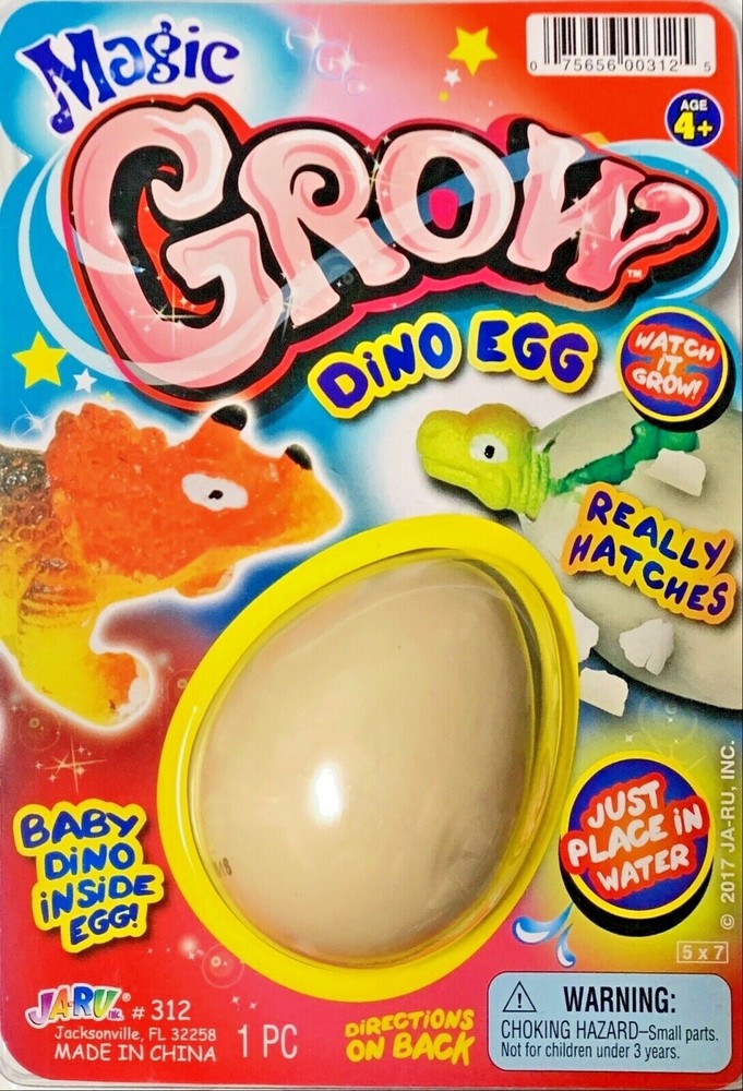 Ja-Ru 312 Magic Grow Dino Egg - Really Hatches