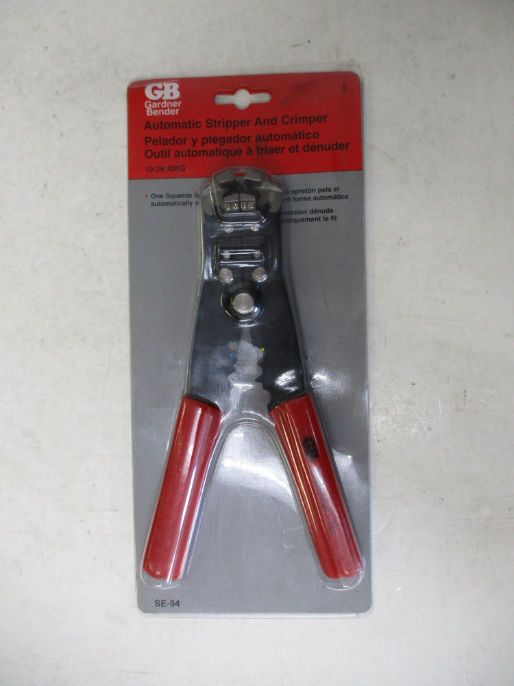 Gardner Bender SE-94   Automatic Wire Stripper & Crimper