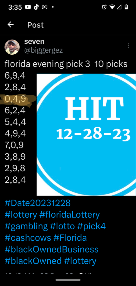 Florida Lottery Pack 4 Programs Numbers software CD for Windows 7 & 8 & 10