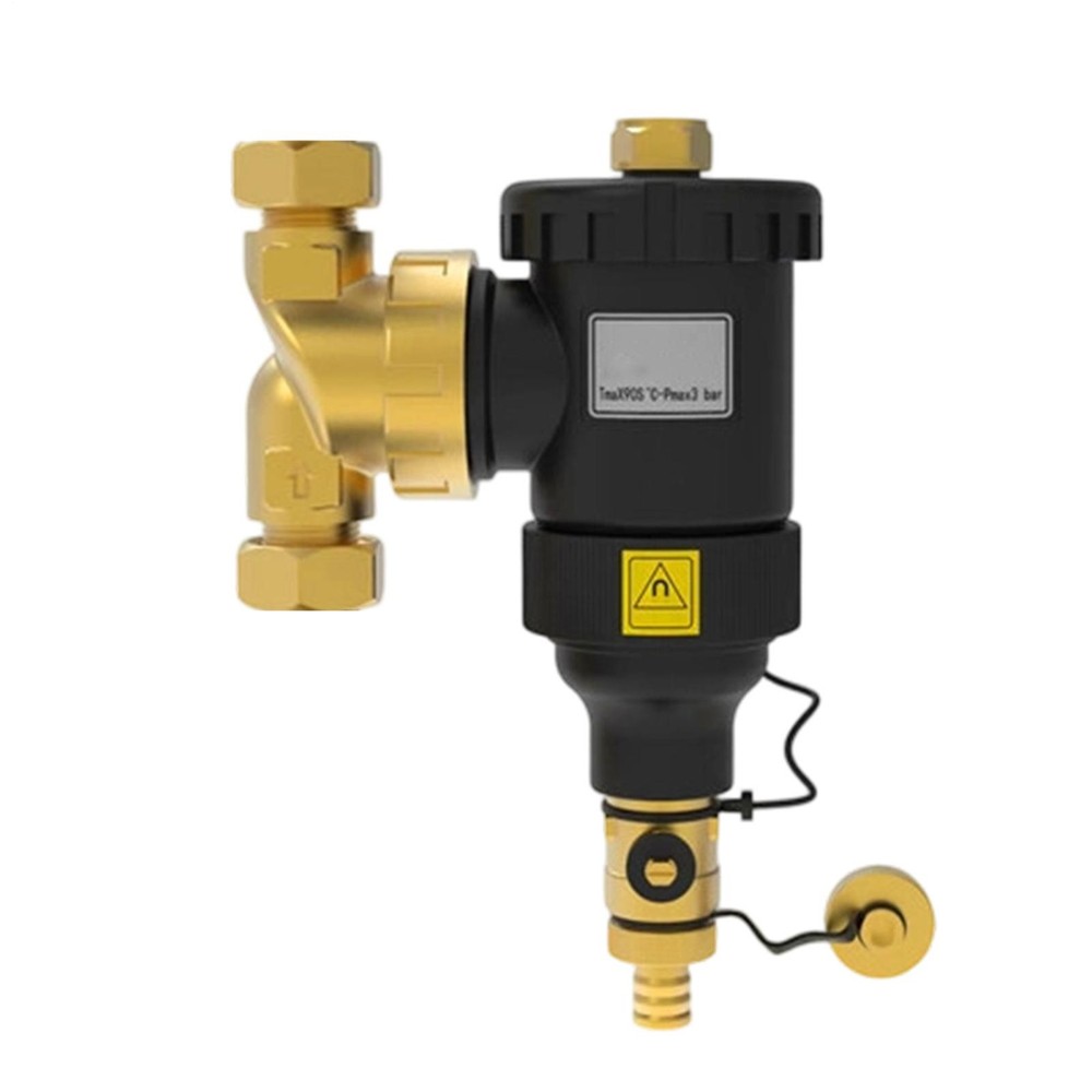 Magnetic Boiler Filter Dn20 Dn32 Thread Sludge Separator Sludge