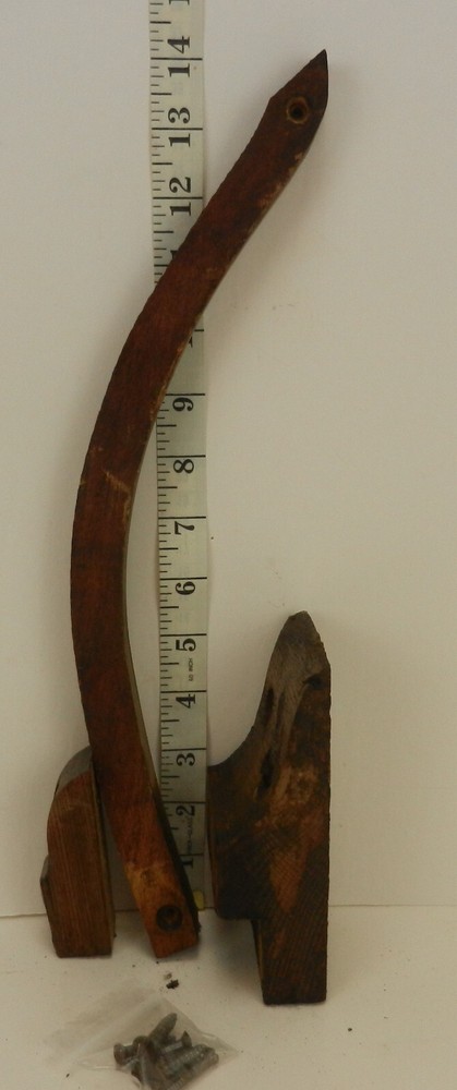 White Sewing Machine Co. Parlor Cabinet Machine Platform Guide & Stop Blocks