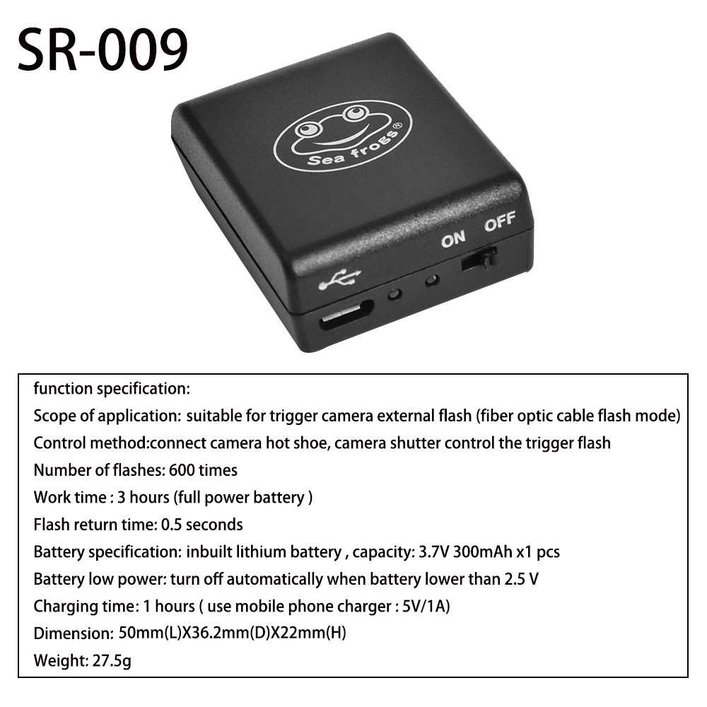 SEAFROGS SR009 Flash Trigger for Underwater Housing