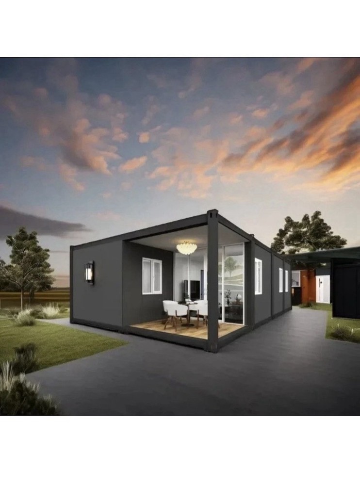 40ft Modular Container Home Prefab House 2/3 Bed, Bath, Kitchen- Fast Setup