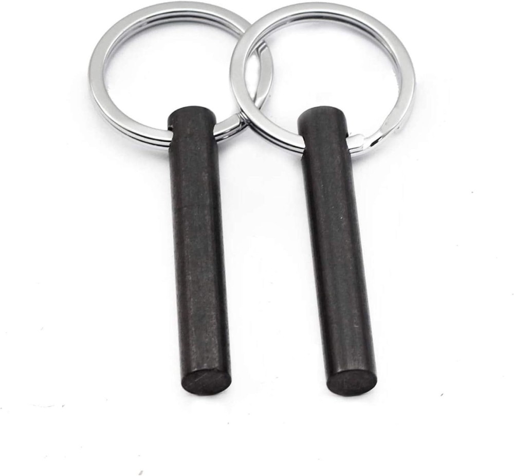 bayite Fire Starter Ferro Rod Keychain 2 Pack